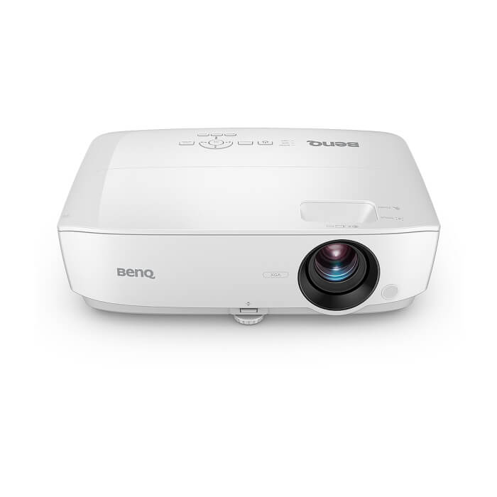 BenQ MX536, DLP, XGA (1024x768), 20 000:1, 4000 ANSI Lumens, Zoom 1.2x, Glass Lenses, Auto Vertical Keystone, Infographic Mode, Speaker 2W, 2xVGA, 2xHDMI, S-Video, RCA, VGA out, Audio In/Out, RS232, USB A 1.5A, 2.6 kg, White ID 65850 (тъмнейл - 3)