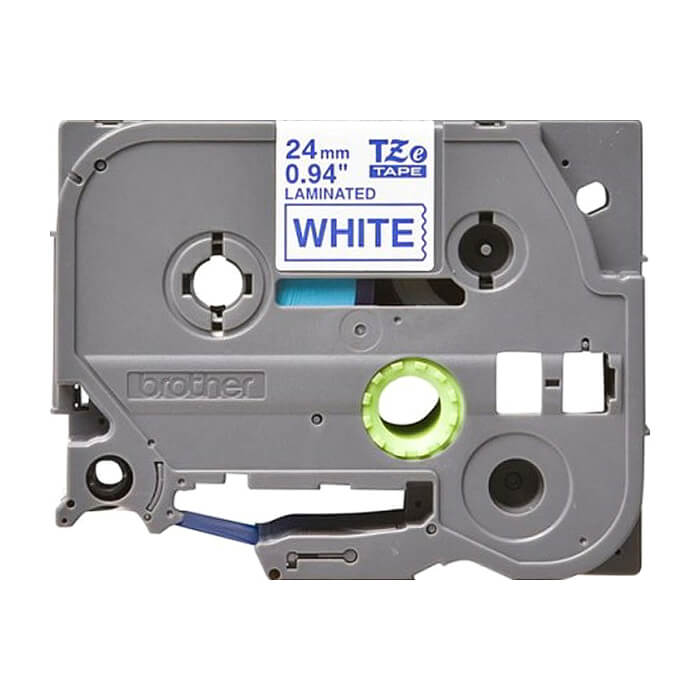 Brother TZe-253 Tape Blue on White, Laminated, 24mm, 8 m - Eco ID 70747 на супер цена