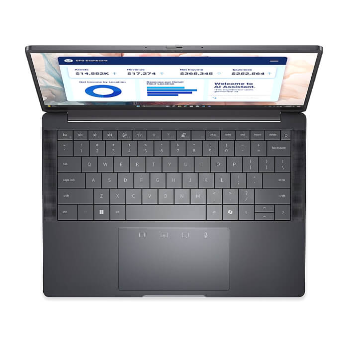 Dell Pro 13 Premium PA13250, Intel Ultra 5 236V (40 TOPS NPU, 8cores, up to 4.7 GHz), 13.3" FHD+(1920x1200) WVA 400nits AG, 16 GB: LPDDR5x, 8533 MT/s (onboard), 512 GB SSD PCI ID 88606 (тъмнейл - 4)