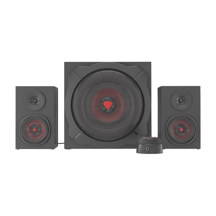 Genesis Speakers Helium 610BT 60W Rms 2.1 Black Wired Remote Control (тъмнейл - 4)