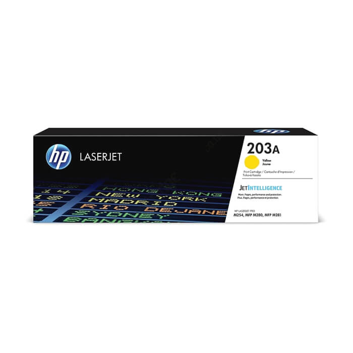 HP 203A Original Yellow LaserJet Toner Cartridge ID 68685 на супер цена