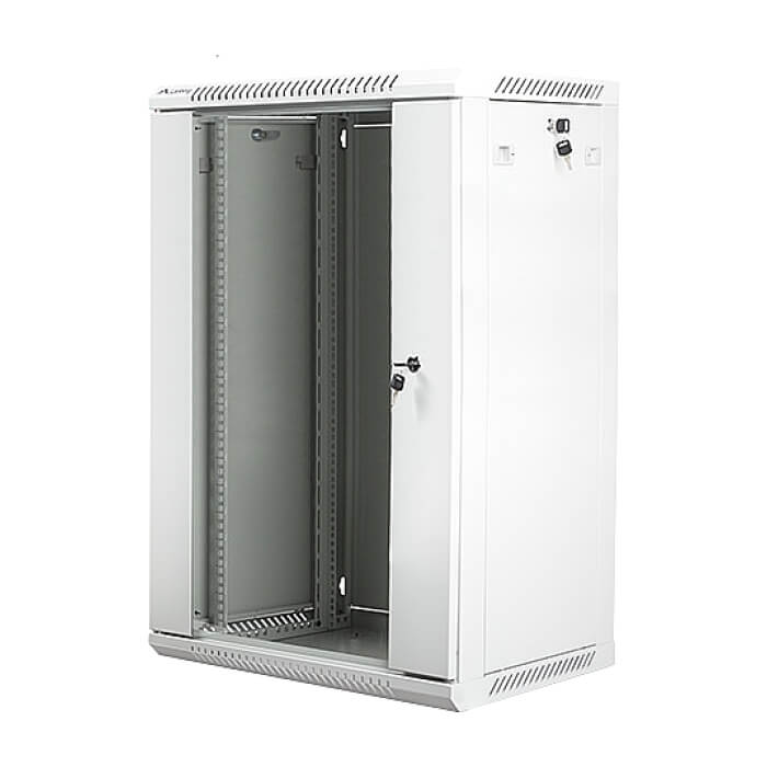 Lanberg rack cabinet 19” wall-mount 18U / 600x450 for self-assembly (flat pack), grey ID 71892 (тъмнейл - 3)
