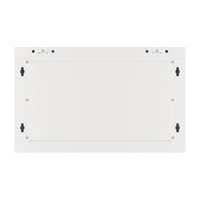 Lanberg rack cabinet 19" wall-mount 6U/600x450 for self-assembly with metal door grey (flat pack) ID 87605 (тъмнейл - 3)