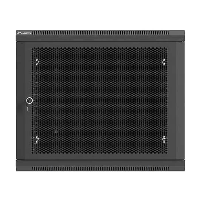 Lanberg rack cabinet 19" wall-mount 9U / 600x600 for self-assembly (flat pack), black ID 92943 на супер цена