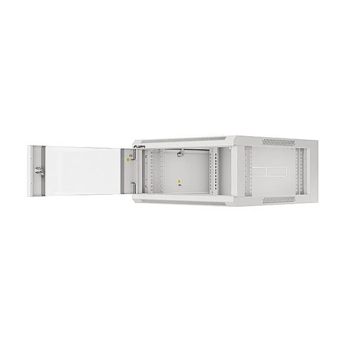 Lanberg rack cabinet 19" wall-mounted 4U 600 fast assembly (flat pack) grey ID 87589 (тъмнейл - 2)