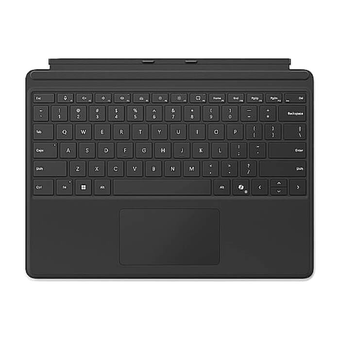 Microsoft Surface Pro Signature Keyboard ONLY Eng Intl CEE Hdwr Commercial Black, Without Pen Storage & Charging на супер цена от GT Computers Microsoft Surface Pro Signature Keyboard ONLY Eng Intl CEE Hdwr Commercial Black, Without Pen Storage & Charging на супер цена