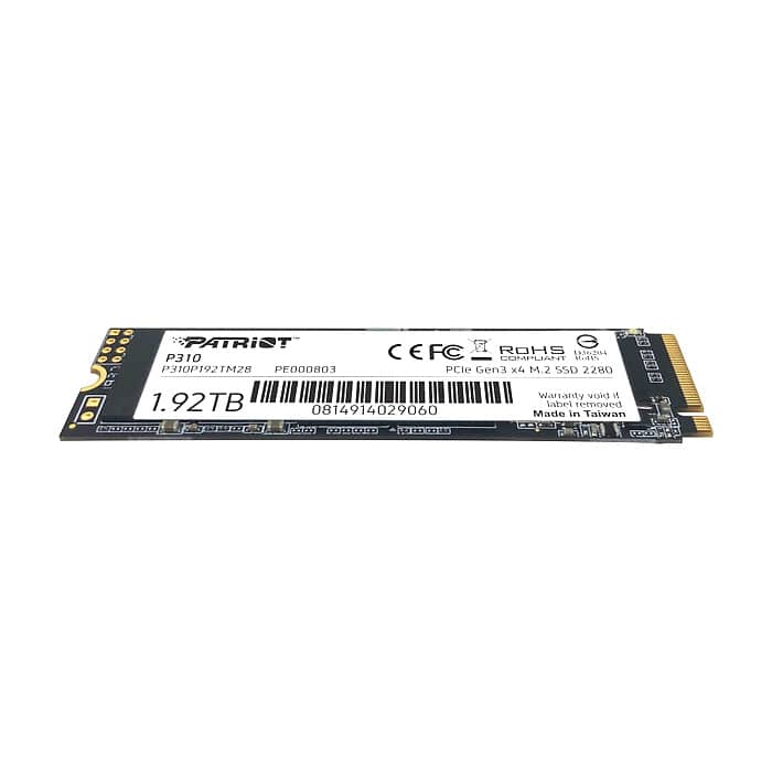 Patriot P310 1.92TB M.2 2280 PCIE ID 73480 (тъмнейл - 5)