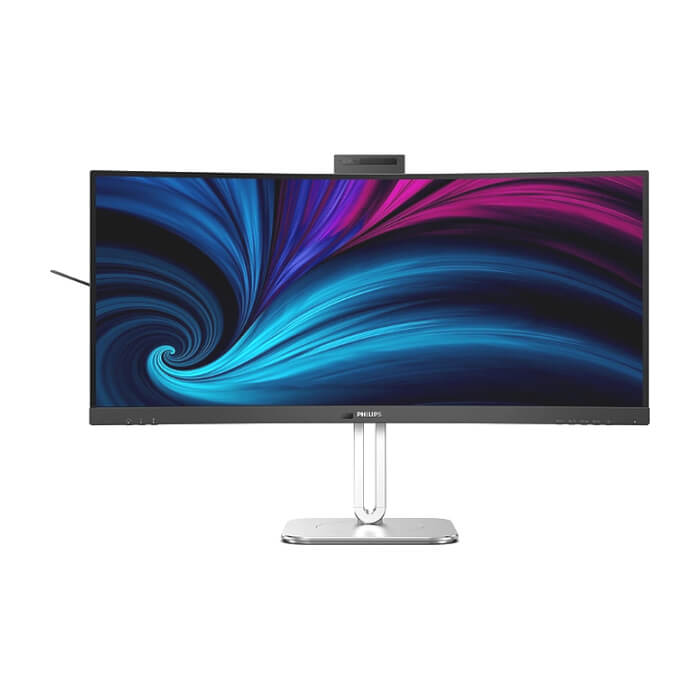 Philips 34B2U6603CH, 34" Curved 1500R VA WLED, 3440x1440@120Hz, 4ms GtG, 550cd m/2, 4000:1, 50M:1DCR, Adaptive Sync, FlickerFree, SoftBlue, 5Wx2, Tilt, Height Adjust, Swivel, 2xHDMI, DP, USB hub ID 80823 (тъмнейл - 4)