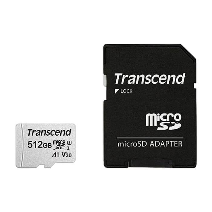 Transcend 512GB microSD w/ adapter UHS-I U3 A1 ID 73984 на супер цена