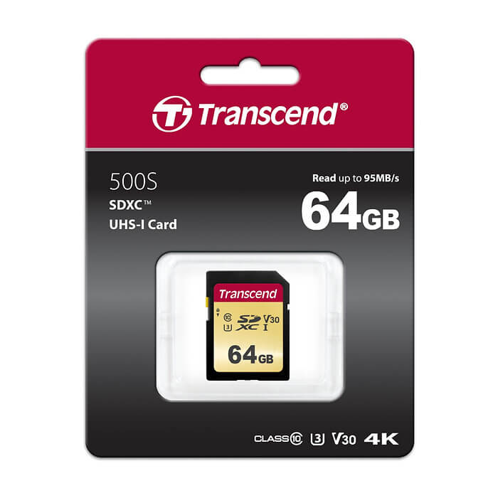 Transcend 64GB SD card UHS-I U3, MLC ID 74026 (тъмнейл - 2)