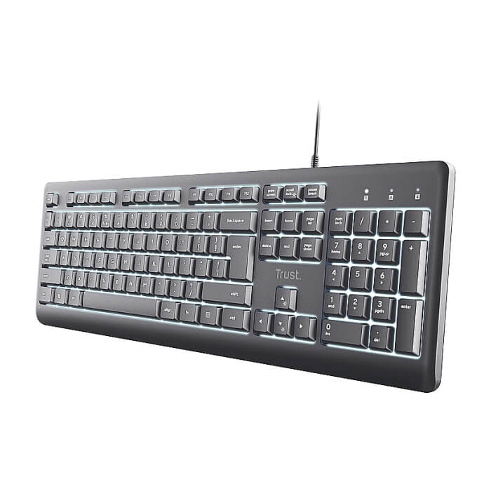 TRUST Primo Illuminated Keyboard BG на супер цена