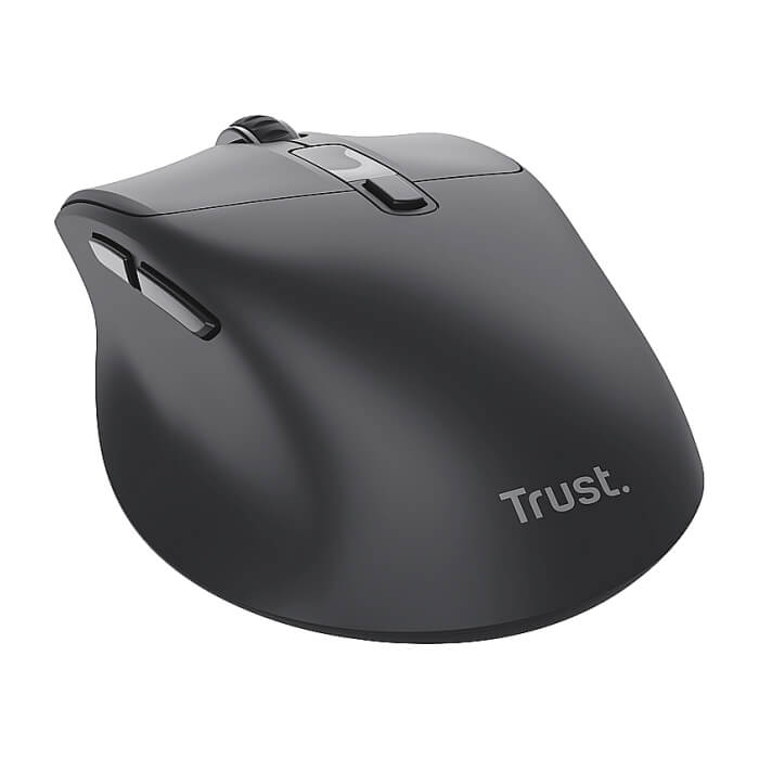 TRUST Zevo Fast Rechargable Multi-Wireless Mouse Black (тъмнейл - 3)