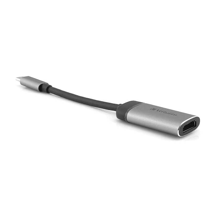 Verbatim USB-C to HDMI 4K Adapter - USB 3.1 Gen 1/HDMI 10cm Cable (тъмнейл - 2)