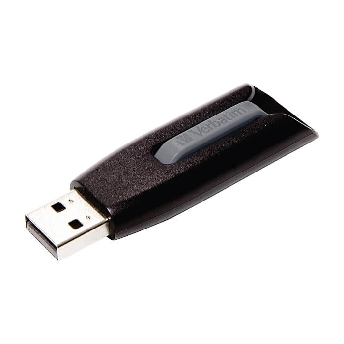 Verbatim V3 USB 3.0 64GB Store 'N' Go Drive Grey ID 74136 (тъмнейл - 3)