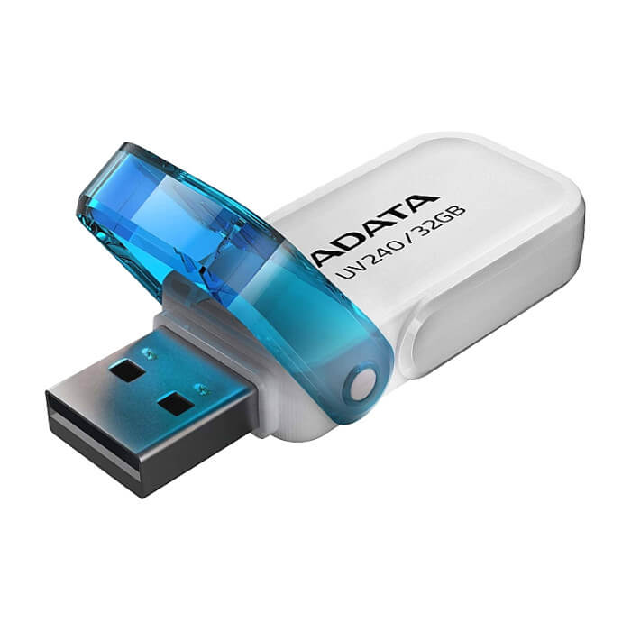ADATA UV240 32GB USB 2.0 White ID 74240 (тъмнейл - 2)