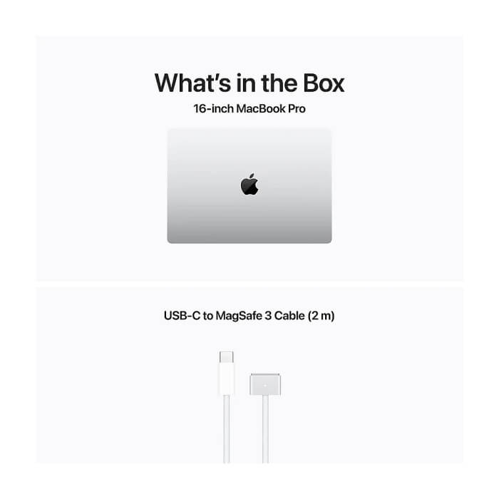 Apple 16-inch MacBook Pro: Apple M5 Max chip with 18-core CPU and 40-core GPU, 48GB, 2TB SSD - Silver ID 96972 (тъмнейл - 5)