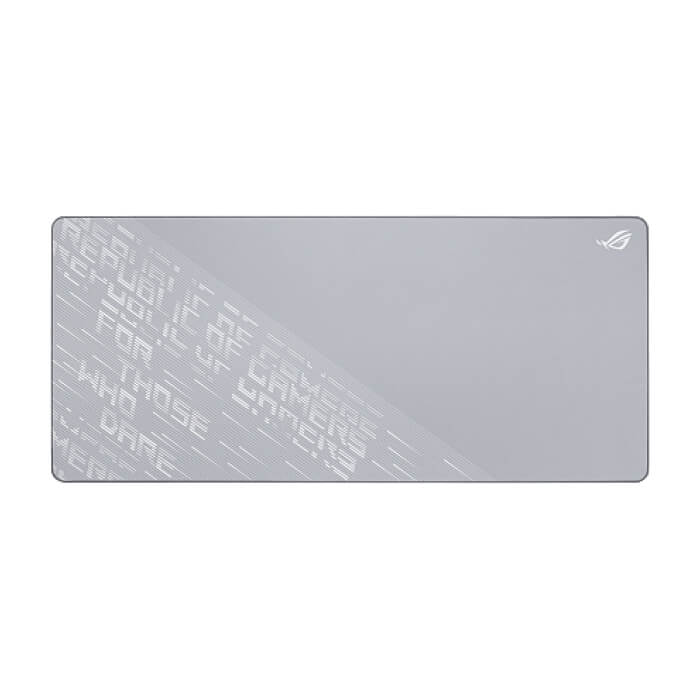 Asus ROG Scabbard II Arctic Gray XXL Gaming Mouse Pad, Water- Oil- Dust- Resistance, Durable Anti-Fray Edges, Non-Slip Rubber Base, 400 x 900 x 3mm, Gray на супер цена от GT Computers Asus ROG Scabbard II Arctic Gray XXL Gaming Mouse Pad, Water- Oil- Dust- Resistance, Durable Anti-Fray Edges, Non-Slip Rubber Base, 400 x 900 x 3mm, Gray на супер цена