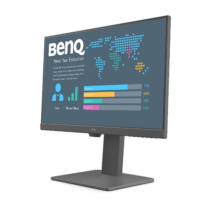 BenQ BL2786TC, 27” IPS, 1920x1080 FHD, AG, 100Hz, 5ms, 99% sRGB, B.I. Gen2, LBL, ePaper, Eye-CareU, Daisy Chain, Ergo Design, Coding mode, USB-C (DP alt. PD 65W), DP1.2, HDMI1.4, DP out (MST), Speaker 2Wx2, Height Adj. 130mm, VESA 100 ID 86269 (тъмнейл - 2)