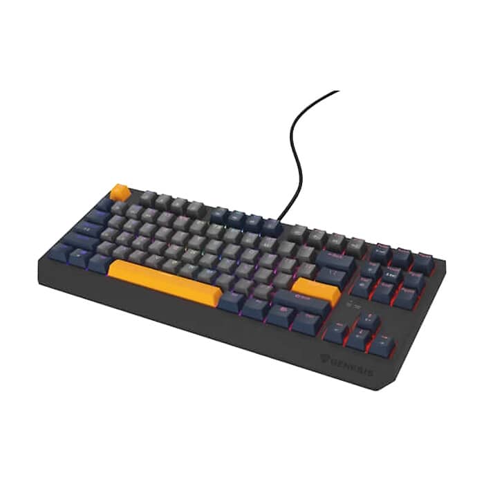 Genesis Gaming Keyboard Thor 230 TKL Naval Blue Negative US RGB Mechanical Outemu Panda на супер цена