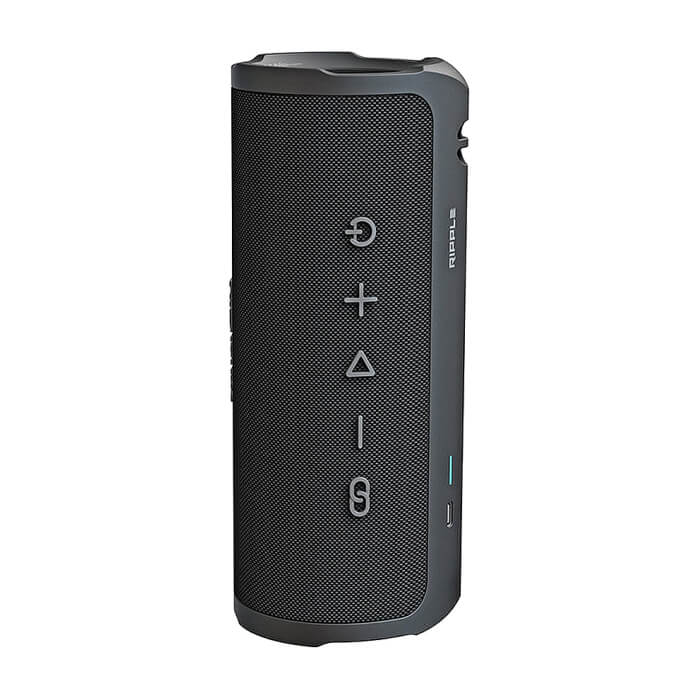 HiFuture Ripple Black, 2-Way Speaker System, 20W*1+10W*1, IPX7 Waterproof, Up to 12 Hours Playtime, Bluetooth 5.3, Pair to Play (TWS Mode) ID 94764 (тъмнейл - 2)