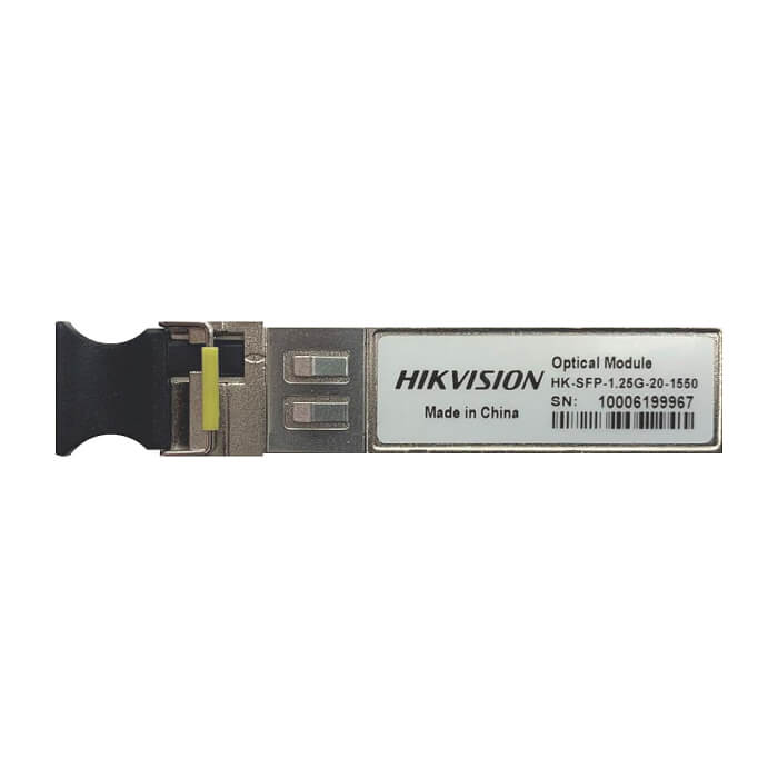 HikVision SFP Module, Single fiber bi-directional LC connector, Supports 1.25G Ethernet, TX1550nm/RX1310nm. 3.3V, Output power -9~1dBm на супер цена от GT Computers HikVision SFP Module, Single fiber bi-directional LC connector, Supports 1.25G Ethernet, TX1550nm/RX1310nm. 3.3V, Output power -9~1dBm на супер цена