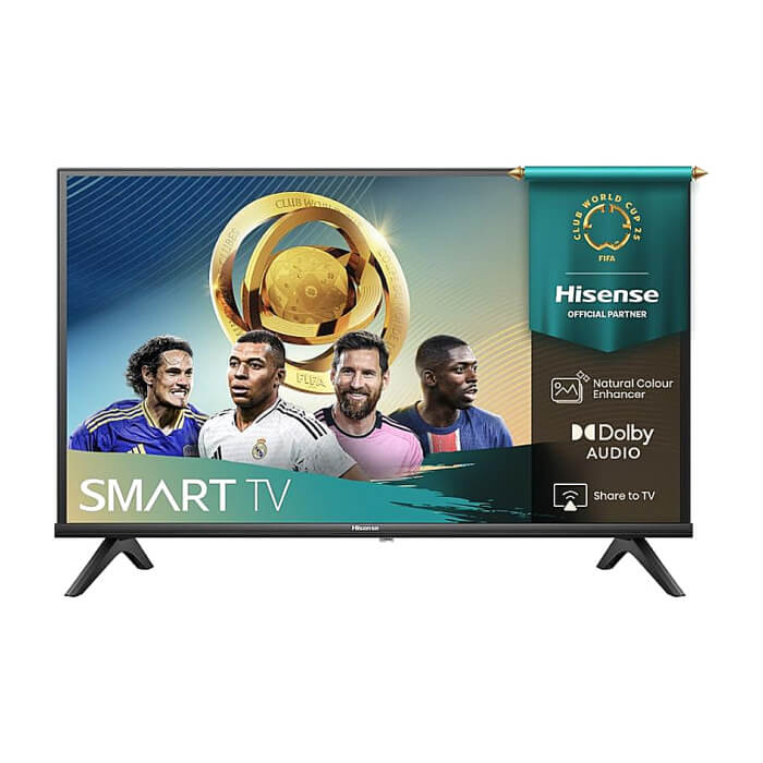 Hisense 32" A4Q, HD 1366x768,3000:1, DLED, HLG, DTS Virtual X, Smart TV, WiFi, WiFi Direct, BT, VIDAA U7,Anyview Cast, 2xHDMI, 2xUSB, LAN, CI+, DVB-T2/C/S2, Black ID 90804 на супер цена