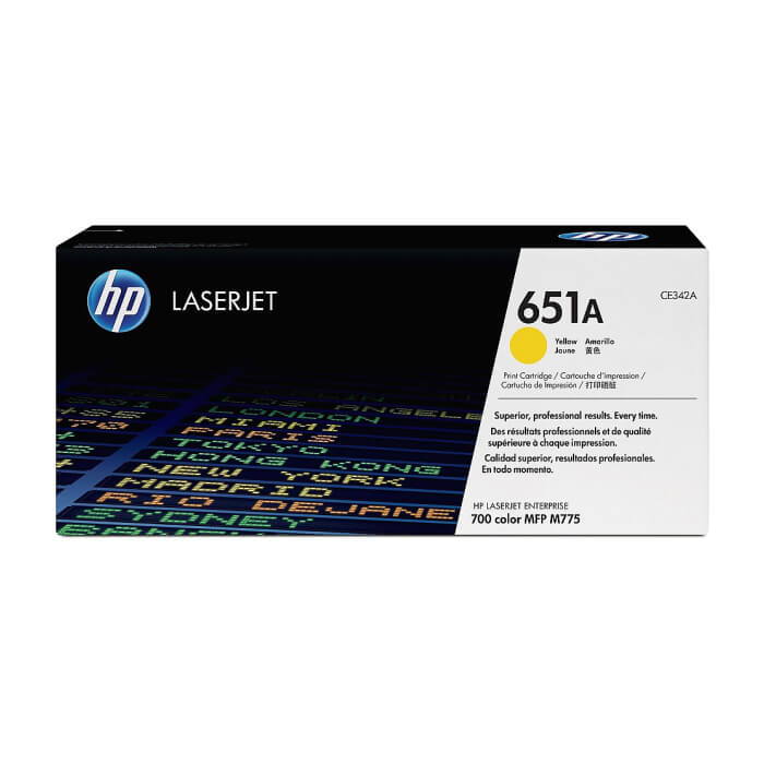 HP 651A Yellow LaserJet Toner Cartridge ID 68775 на супер цена от GT Computers HP 651A Yellow LaserJet Toner Cartridge ID 68775 на супер цена