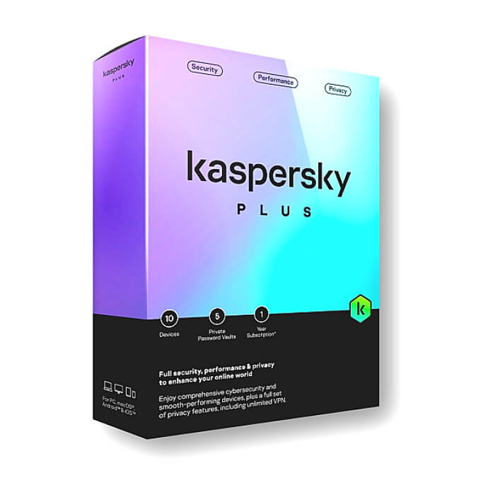 Kaspersky Plus Eastern Europe Edition. 5-Device 1 year Base Download Pack ID 74833 на супер цена