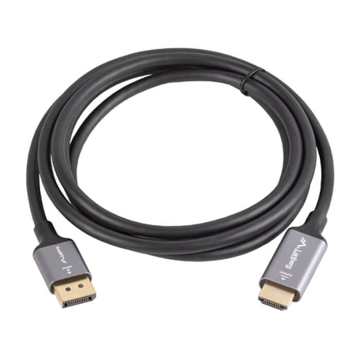 Lanberg display port (M) -> HDMI(M) cable 1.8m, black ID 91684 на супер цена
