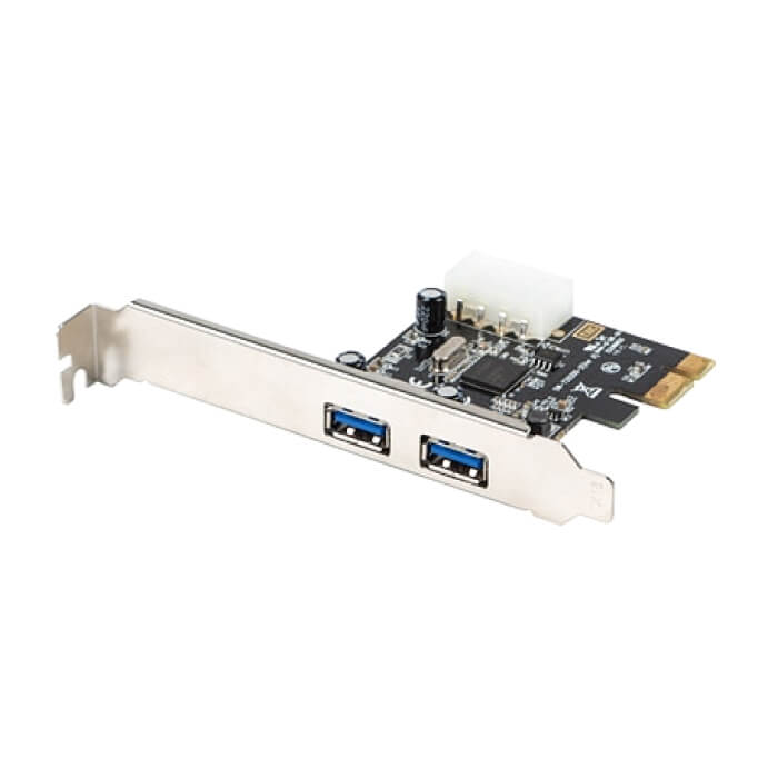 Lanberg extension card PCI-express -> 2 x USB 3.1 gen 1 + low profile bracket (тъмнейл - 3)