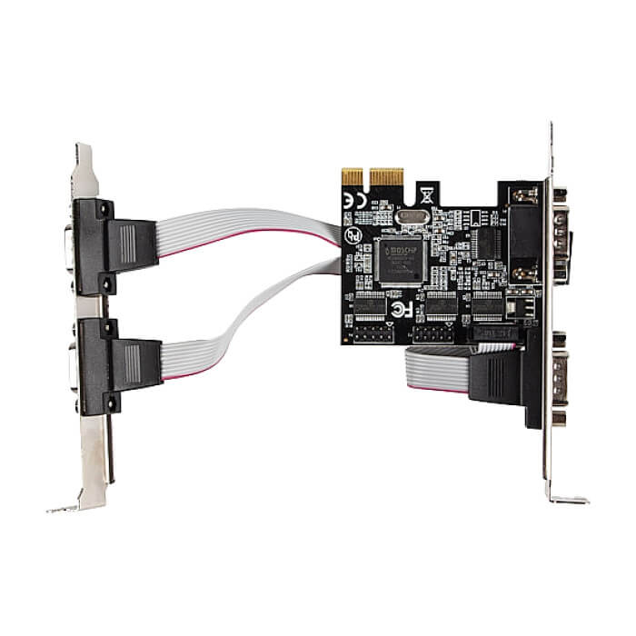 Lanberg extension card PCI-express 4x com + low profile bracket (тъмнейл - 2)