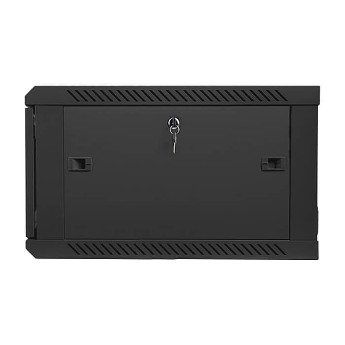 Lanberg rack cabinet 19” wall-mount 6U / 600x600 for self-assembly (flat pack), black ID 71885 (тъмнейл - 5)
