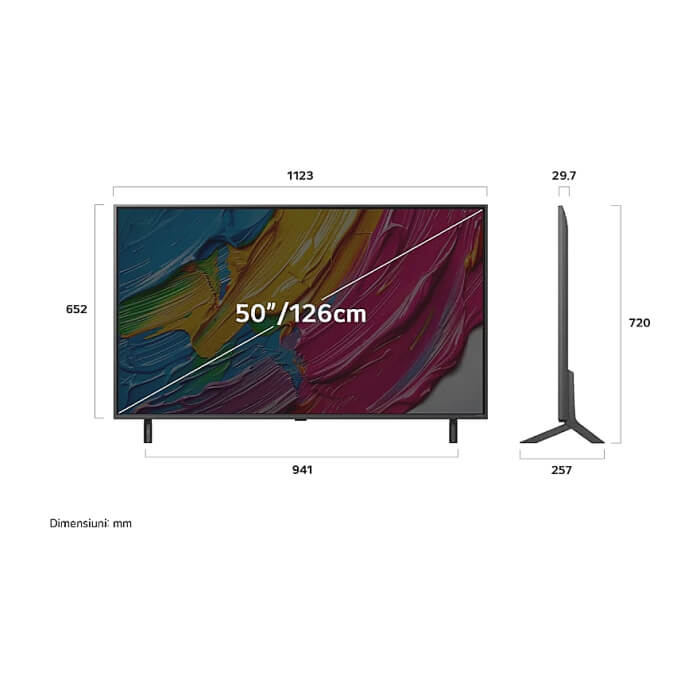 LG 50QNED80A3A, 50" 4K QNED HDR Smart TV, 3840x2160, DVB-T2/C/S2, Alpha 7 AI Processor, HDR10 / HLG, webOS 25 ThinQ, VRR / ALLM / HGiG, 4K Upscaling, WiFi 5, Voice Controll, B ID 88718 (тъмнейл - 4)