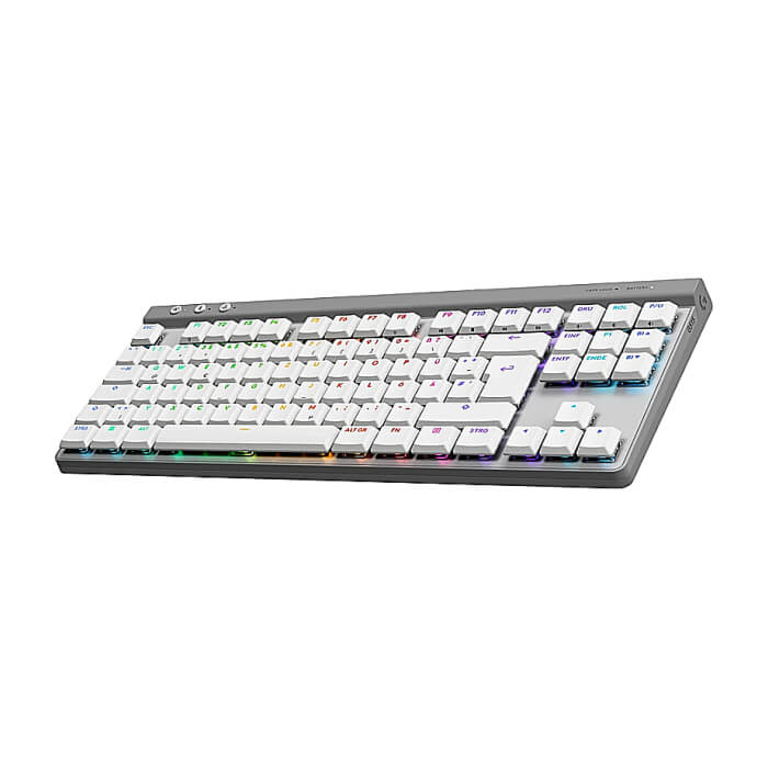 Logitech G515 LIGHTSPEED TKL Wireless Gaming Keyboard - WHITE - US INT'L - EMEA28i-935 (тъмнейл - 2)