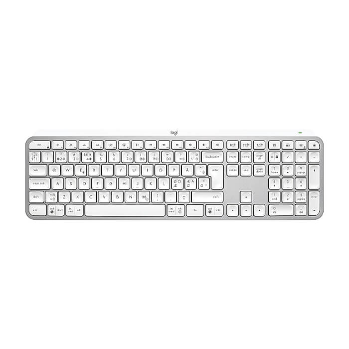 Logitech MX Keys S - PALE GREY на супер цена