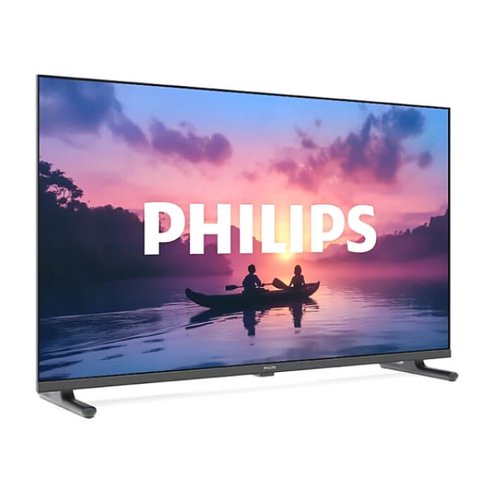 Philips 32PHS6050/12, 32" HD DLED 1366x768p, 60Hz, DVB-T/T2/T2-HD/C/S/S2, HDR 10, HLG, Dolby Audio, Smart, Titan, Pixel Plus HD, 8GB, HDMI*3, USB*2, 802.11n, 12W RMS, Black ID 94581 (тъмнейл - 2)