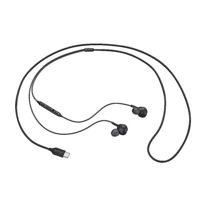 Samsung Type-C Earphones, IC100 Black ID 64729 (тъмнейл - 2)
