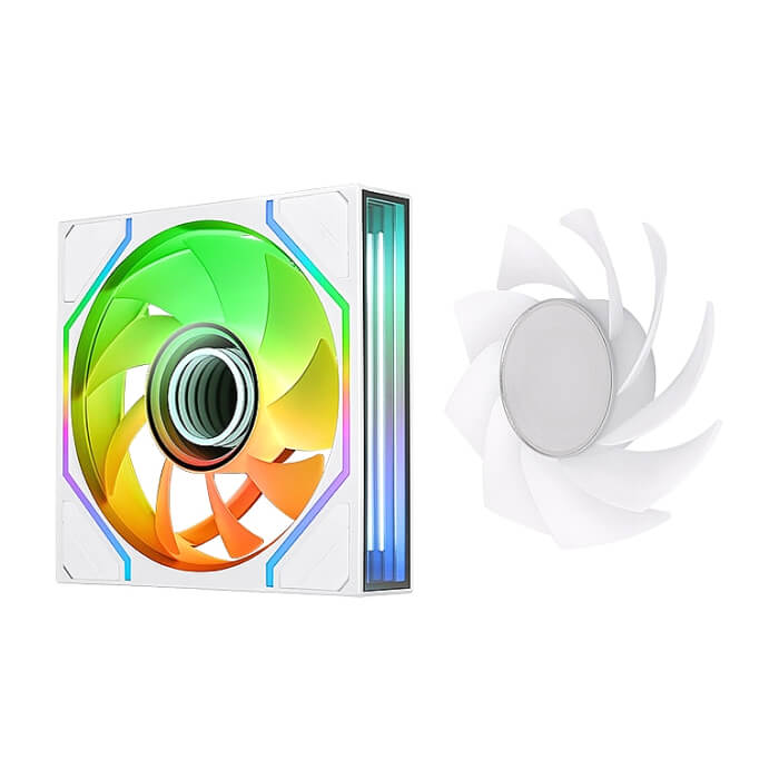 Thermaltake SWAFAN Infinity EX14 ARGB PC Cooling Fan TT Premium Edition 3 Fan Pack White ID 96466 (тъмнейл - 4)