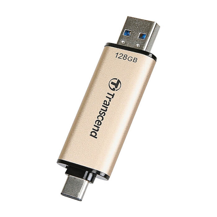 Transcend 128GB, USB3.2, Pen Drive, TLC, High Speed, Type-C ID 74147 (тъмнейл - 3)
