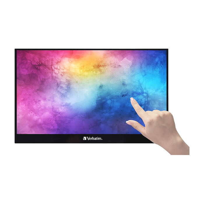 Verbatim PMT-17 Portable Touchscreen Monitor 17.3" Full HD 1080p Metal Housing ID 64823 на супер цена