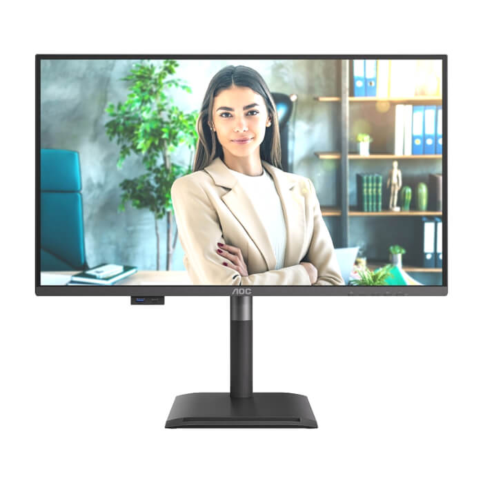 AOC Q27P4U, 27" IPS WLED, 2560x1440@120Hz, 4ms GtG, 350cd m2, 1500:1, DCR 50M:1, Adaptive Sync, FlickerFree, Anti Blue Light, 2Wx2, Tilt, Height Adjust, Pivot, Swivel, 2xHDMI, ID 95663 (тъмнейл - 5)
