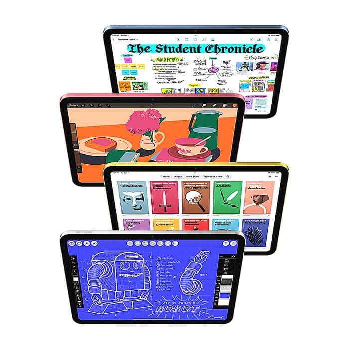 Apple 11-inch iPad (A16) Wi-Fi 256GB - Blue ID 94705 (тъмнейл - 3)