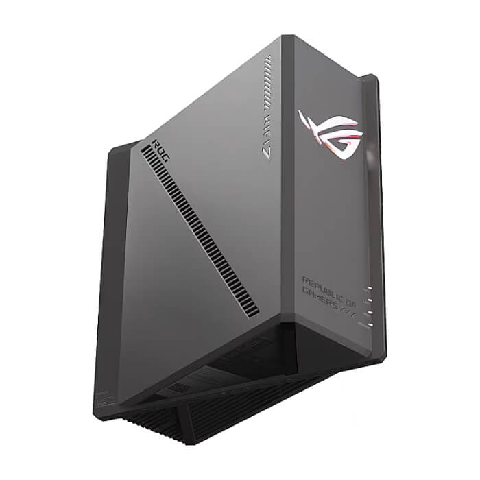 Asus Gaming Wireless Router ROG Strix GS-BE18000, Tri-Band, 320MHz bandwidth & 4096-QAM, Quad-Core 2.6GHz CPU, 256MB/2GB Flash/RAM, 8 x 2.5G port, AiProtection Pro, open NAT, V (тъмнейл - 3)