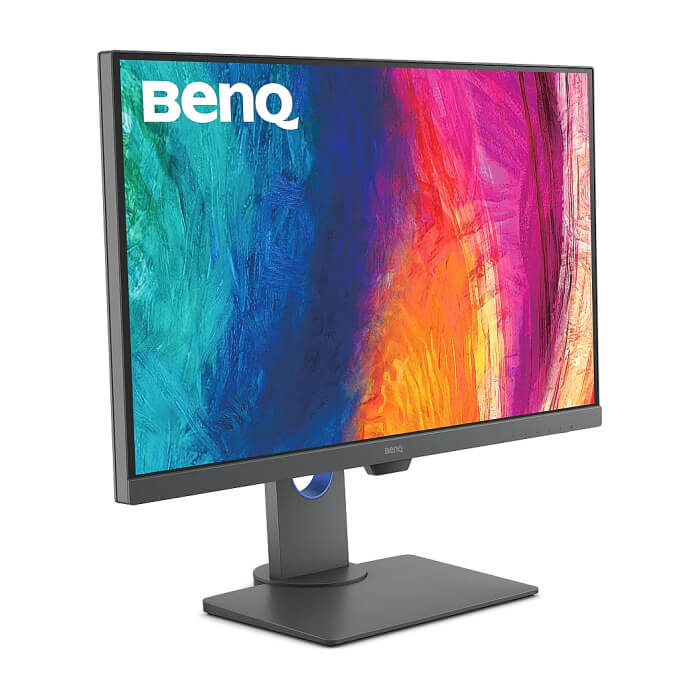 BenQ PD2705Q, 27" IPS LED, 5ms, 2560x1440 2K QHD, Designer Monitor, AQCOLOR, 100% sRGB, HDR10, B.I., LBL, KVM, ICCsync, CAD/CAM, DualView, Contrast 1000:1, 300 cd/m2, HDMI, DP ID 65294 (тъмнейл - 3)