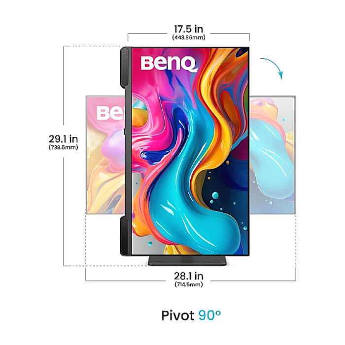 BenQ PV3200U 32W VERTICAL &  PROFESSIONAL DISPLAY PV3200U DARK GREY ID 95481 (тъмнейл - 4)