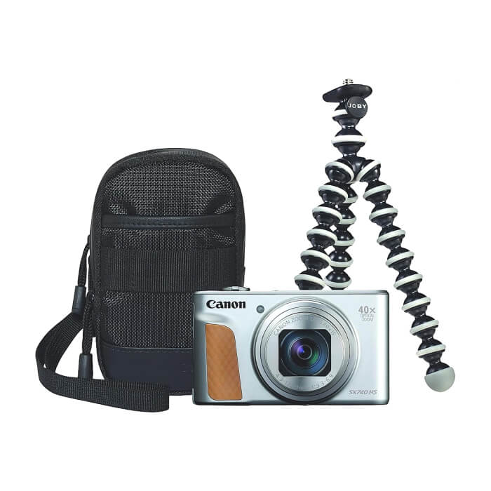 Canon PowerShot SX740 HS Lite Edition, Silver, Travel kit (тъмнейл - 3)
