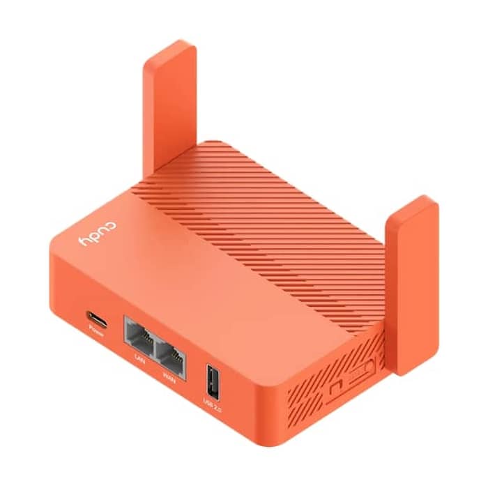 Cudy TR1200 AC1200 Wireless Mini VPN Router WiFi router/AP/ Repeater/WISP Mode 867Mbps at 5GHz + 300Mbps at 2.4GHz Type C power connection, power adapter not included. (тъмнейл - 3)