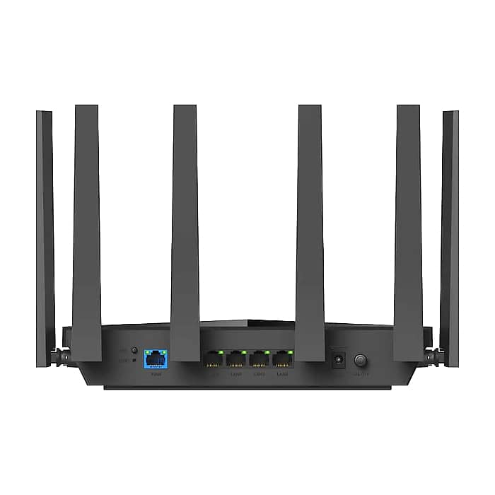 Cudy WR6500H BE6500 2.5G Wi-Fi 7 Router 5764Mbps at 5GHz + 688Mbps at 2.4GHz 4 x 10/100/1000Mbps Ports на супер цена