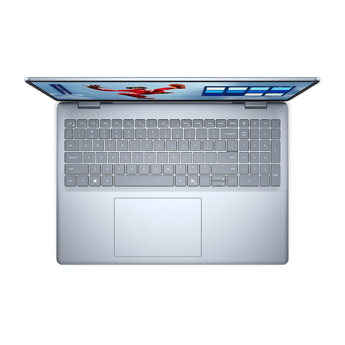 Dell 16 Plus DB16250, Intel Ultra 7 256V (47 TOPS NPU, 8 cores, up to 4.8 GHz), 16.0" 2.5K (2560x1600) Mini-LED Touch HDR 600 90Hz, 16 GB: LPDDR5x, 8533 MT/s (onb), 512GB M.2 ID 88025 (тъмнейл - 4)