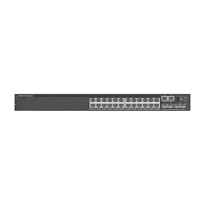 Dell EMC PowerSwitch N3224F-ON, 24x1G SFP, 4x10G SFP+, 2x100G QSFP28, 1xAC PSU, IO/PS, OS6, Lifetime Limited Hardware Warranty на супер цена